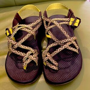 Chaco Women's ZX/2 Kaleidoscope double-strap sandal with a Vibram sole 8